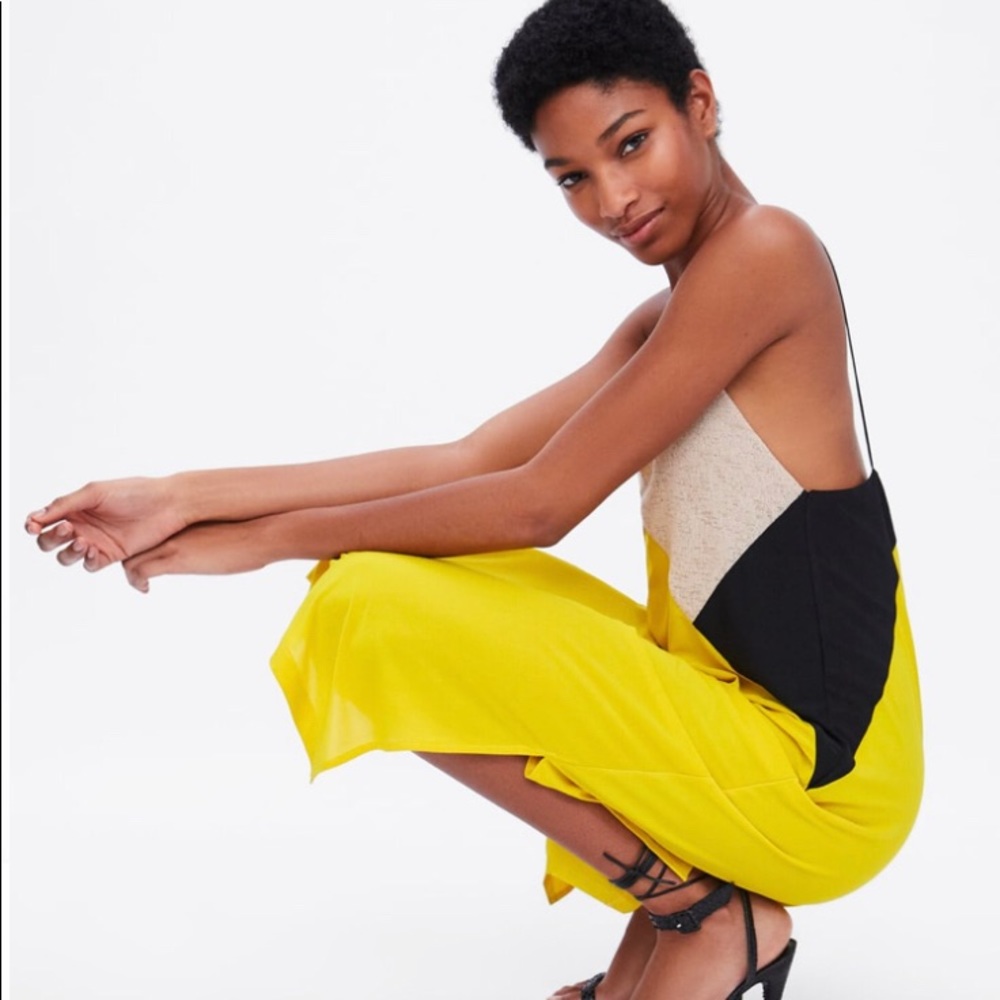Zara Color Block Dress - Picture 4 of 6